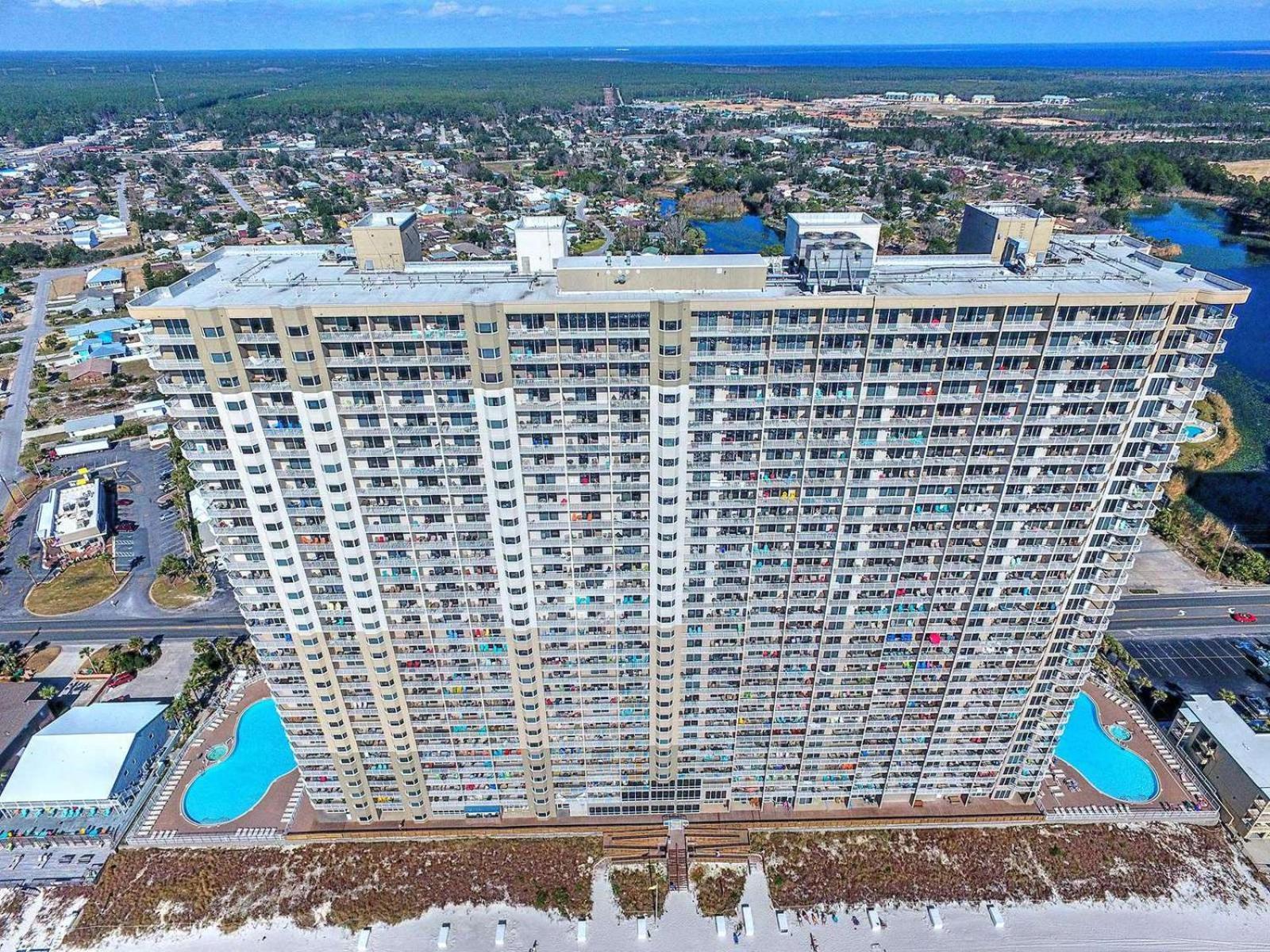 Tidewater Beach Luxury Penthouse With Resort Amenities And A View! بنما سيتي بيتش المظهر الخارجي الصورة